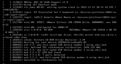 vmware openWRT卡死Switched to clocksource tsc